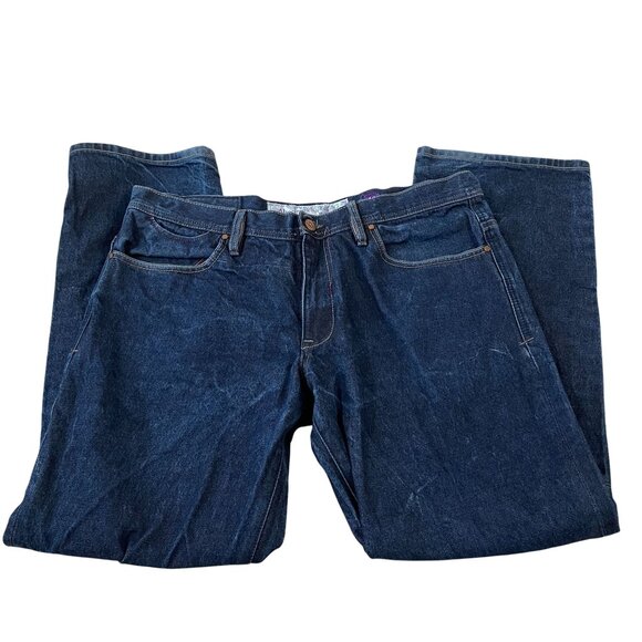 Akoo Jeans Men's Size 40x32 Straight Relaxed Fit Style and Comfort Denim - Picture 4 of 7